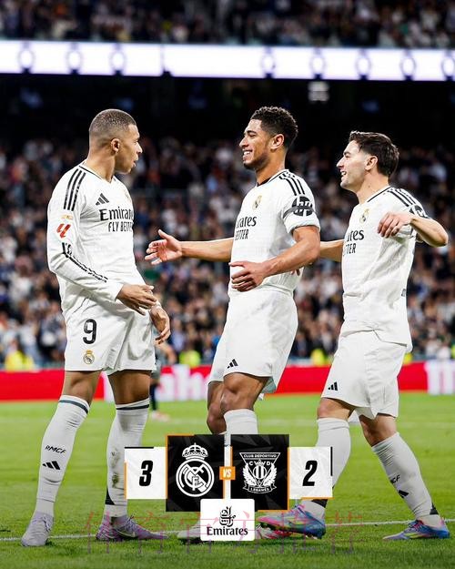 西甲-皇马3-2莱加内斯三连胜 姆巴佩双响贝林破门 西甲-皇马3-2莱加内斯三连胜 姆巴佩双响贝林破门